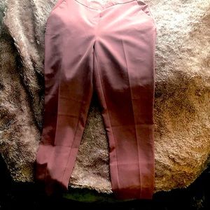 Elaine Rose mauve/dusty rose dress pants